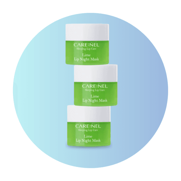 Naktinė lūpų kaukė Carenel Lime, 3x5g