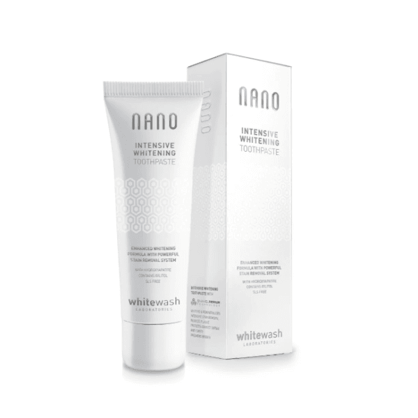 Balinanti dantų pasta "Whitewash Nano Intensive Whitening", 75 ml