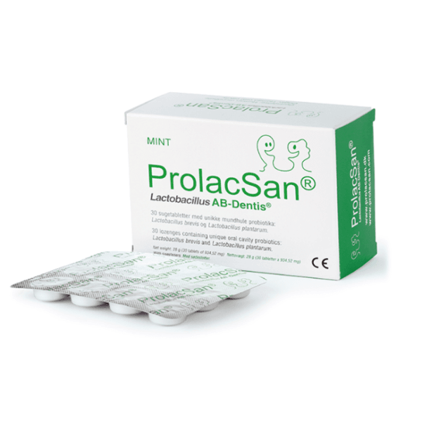 Probiotikai mėtų skonio ProlacSan®, 30 pastilių