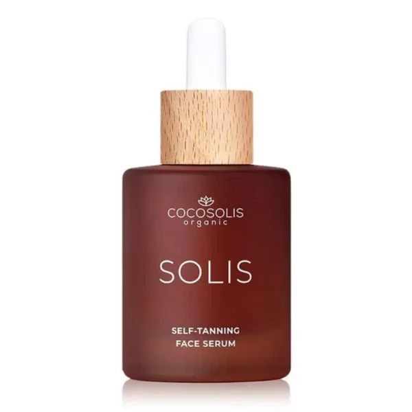 Įdegio serumas veidui Cocosolis SOLIS Self Tanning Face Serum, 50ml.