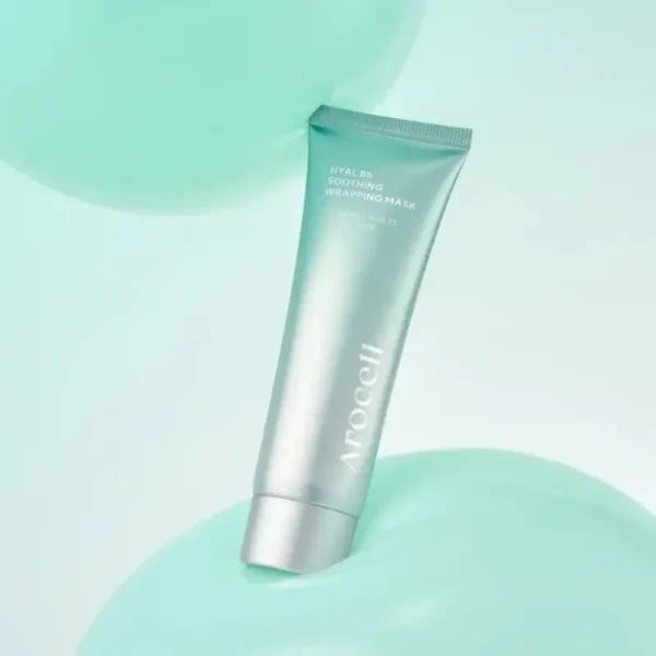 Veido kaukė su hialuronu, Arocell Hyal B5 Soothing Wrapping Mask, 80 ml - Image 2